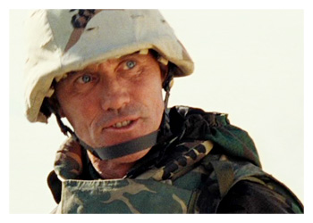 Major General James Mattis portrayed in HBO's Generation Kill